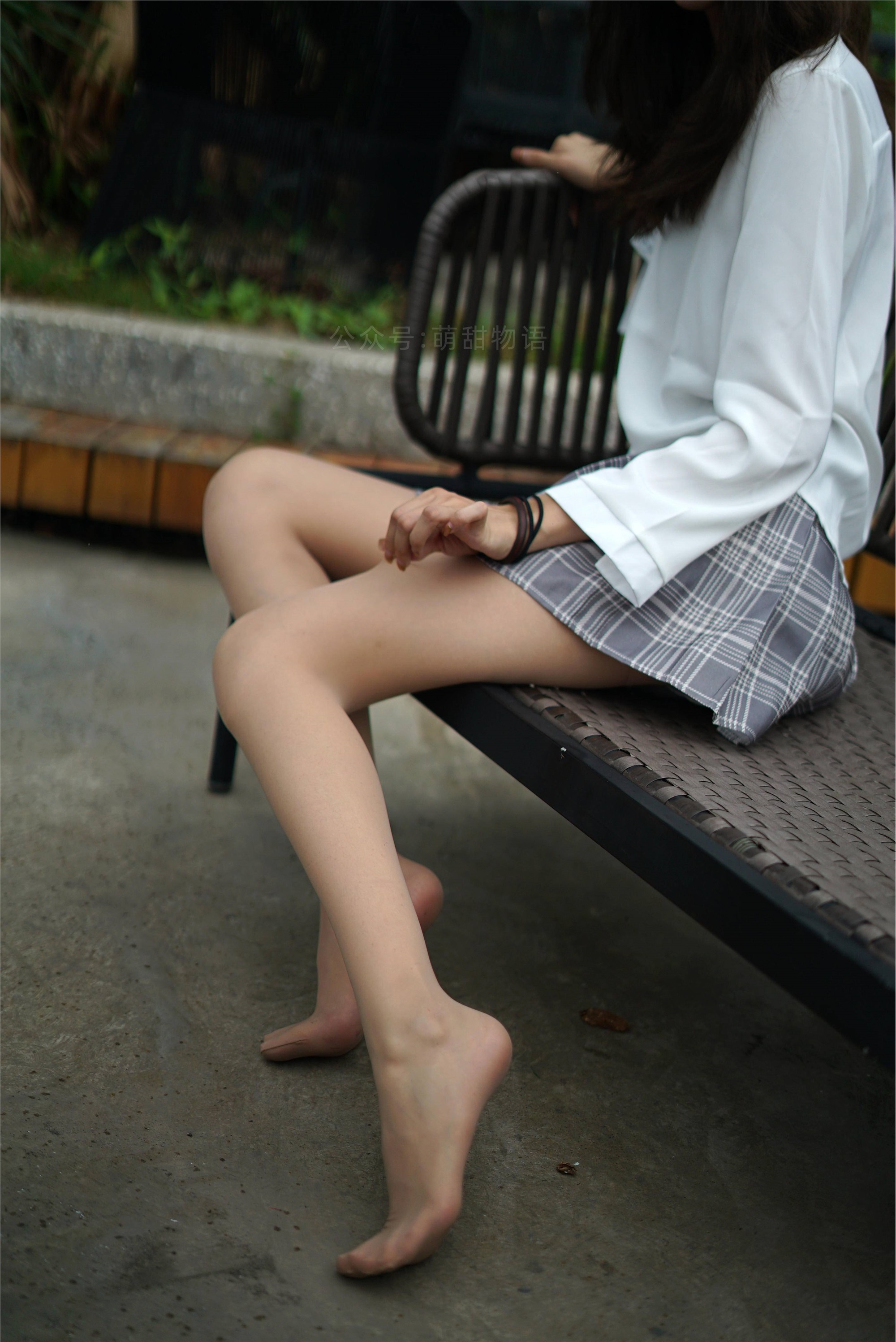 萌甜物语 XM117《浅蓝连衣裙-九九》